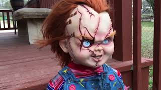 NECA Bride Of Chucky Chucky Doll Lifesize - Franken Chucky . #chucky #brideofchucky