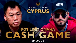 Pot Limit Omaha Cash Game Episode 2 - Triton Poker Cyprus Ii 2022