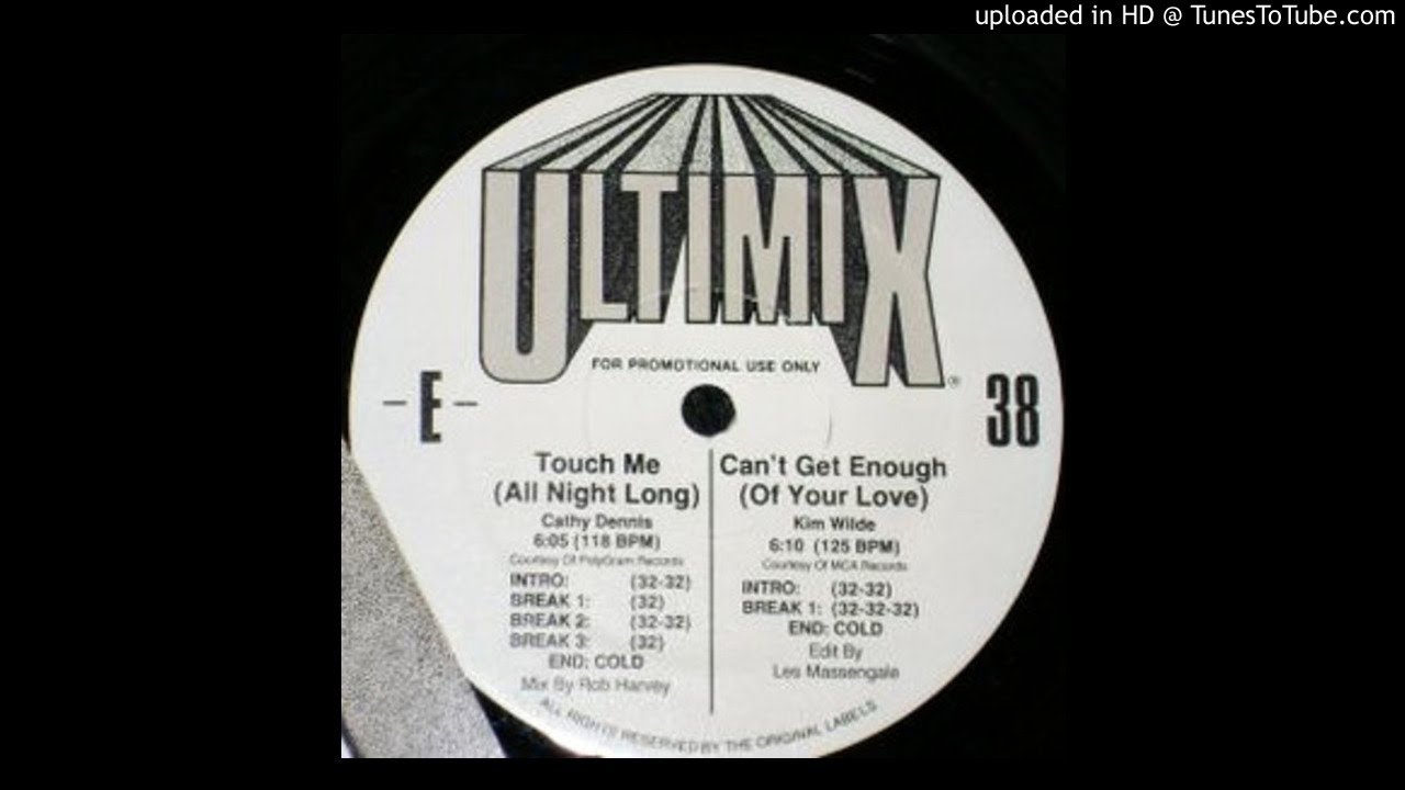 Cathy Dennis - Touch Me (All Night Long) (Ultimix Version) - YouTube