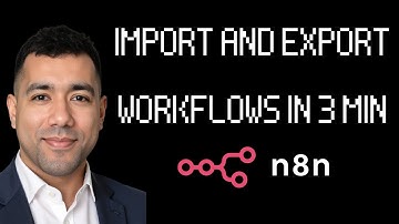How to Import, Export & Backup n8n Workflows in 3 Minutes