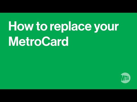 How to Replace Your MetroCard