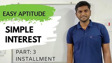 Installment Problems | Simple Interest: Part : 3 | Debt, annual Payment | Easy Aptitude | by Jayesh