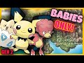 Can I Beat Pokemon Gold with ONLY BABY POKEMON? 🔴 Pokemon Challenges ► NO ITEMS IN BATTLE