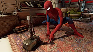 Marvel's Avengers Game - Can Spider-Man Lift Thor's Hammer? screenshot 1