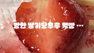망한 탕후루 먹방 이정도면 전자레인지가 이상한거라 해줘 ..