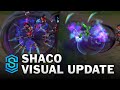 Shaco Visual Effect Update Comparison - All Affected Skins | League Of Legends
