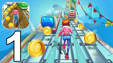 Subway Princess Runner : Gameplay Walkthrough Part 1 (IOS,Android)