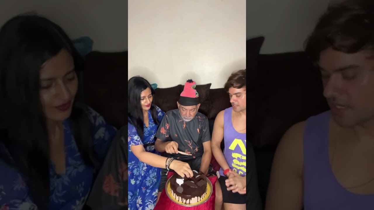 Happy birthday Papa from Leslie and Shakespeare