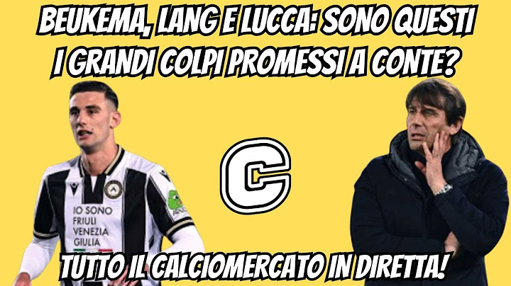 #Beukema, #Lang e #Lucca: sono questi i grandi colpi che #DeLaurentiis ha promesso a #Conte?