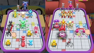 Merge Master Blue Monster - Gameplay Walkthrough Part 1 Level 1-10 (iOS,Android Gameplay)