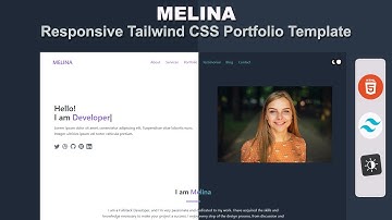 Responsive Portfolio Website using HTML5, Tailwind CSS, JavaScript and  PHP | Dark/Light Mode