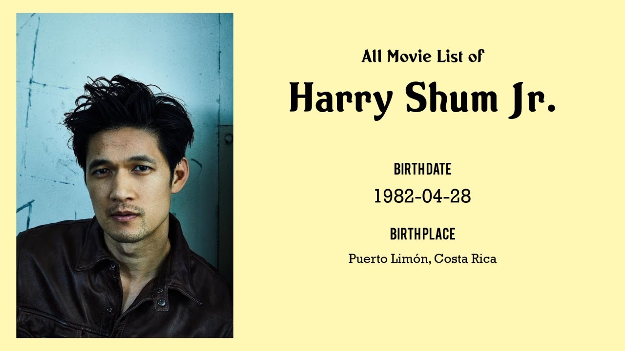 Harry Shum Jr. Movies list Harry Shum Jr.| Filmography of Harry Shum Jr.