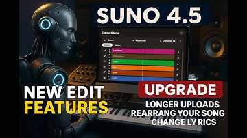 Suno AI Update – Stem Extraction, Song Editor & Extended Uploads (June 2025) | Full Demo & Tips