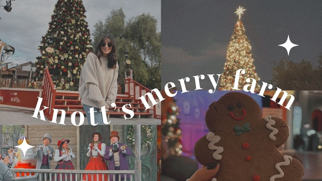 KNOTT'S MERRY FARM ✨ пробуем новые рождественские закуски, шоу, новые товары и декор