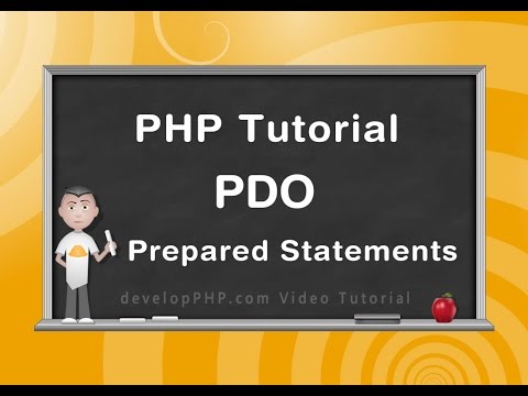 PHP PDO Prepared Statements Tutorial