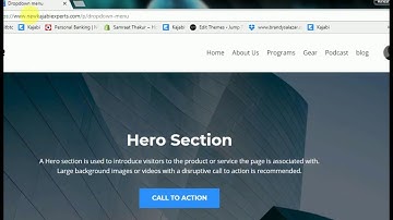 Dropdown menu into kajabi