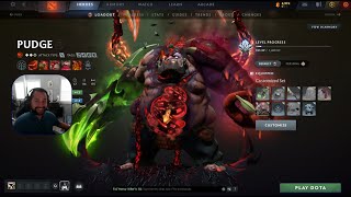 Arcana Pudge Hooks Ranked 1 Crusader Dota 2 Crownfall Story progression Support Role Main Position 5