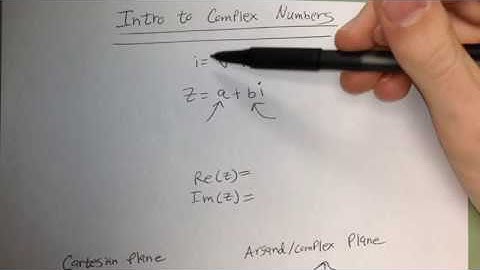 Introduction to Complex Numbers