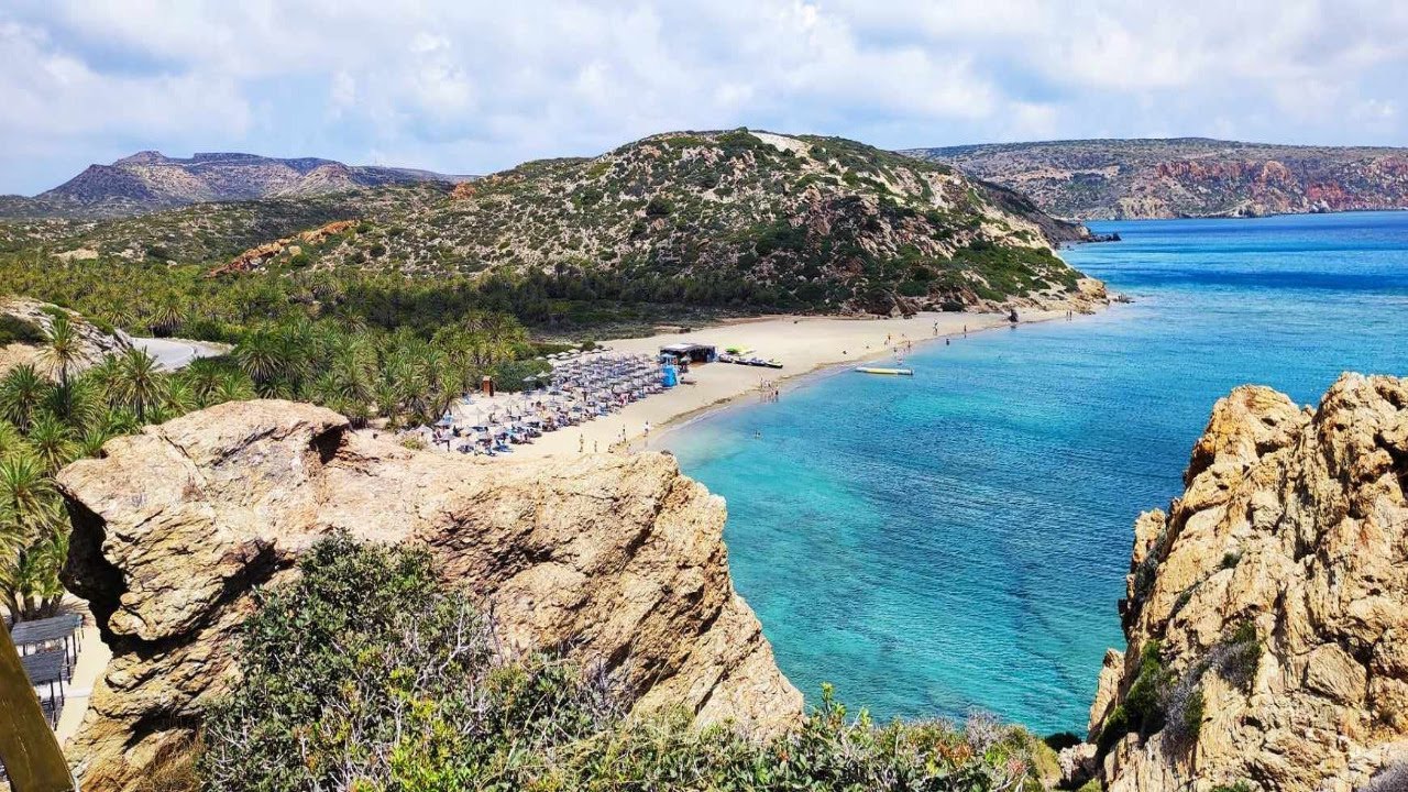 Plaja Palmierilor, Vai Beach, Creta, Grecia