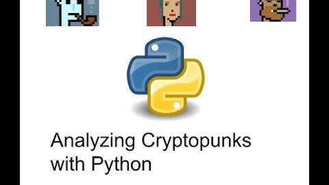Creating Cryptopunk Dataset with Python