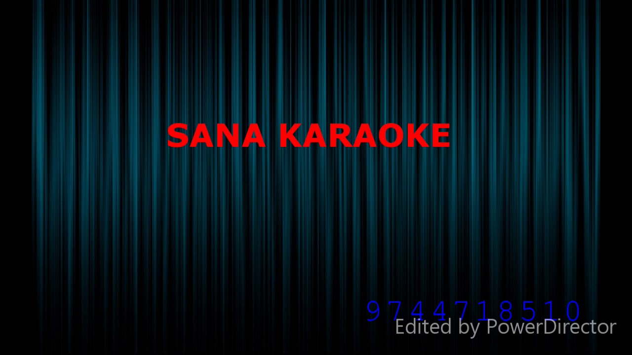 Olichandra poo pole  karaoke with lyrics