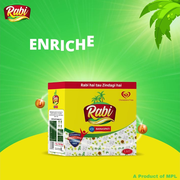 Add Rabi Banaspati to your diet enriched with vitamin A & D.
