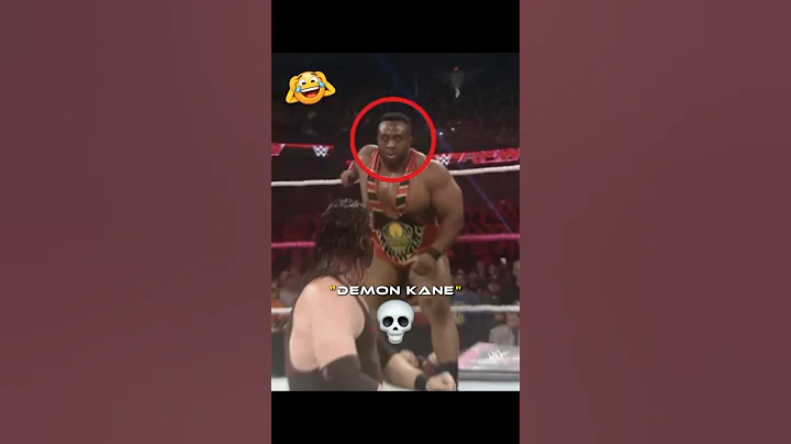 "Demon Kane" : 🫴🏻💀 || Big e Shocked : 🫴🏻😂 || #shorts