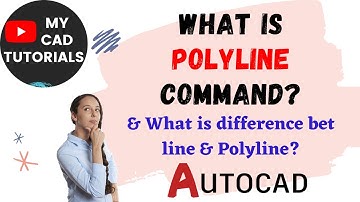 How to join lines to Polyline in AutoCAD 2025 | Polyline command in AutoCAD | Complete Guide