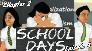 School Days Chapter 2 Episode 3|First Girlfriend, First Kiss