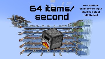 MINECRAFT FURNACE ARRAY 64 items/sec by: MMT