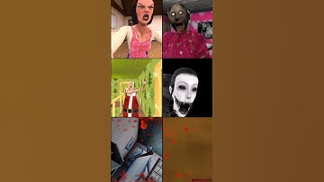 The Curse Of Stepmother Emily Vs Granny Is Barbie Mod Vs Santa granny Vs Eyes Vs Granny Coldest++