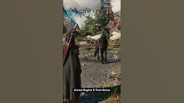Unreal Engine 5 tech demo for The Witcher 4 — showcasing some of the innovative technology