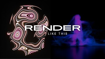 SmokeMan render vs EEVEE motion graphics #blender