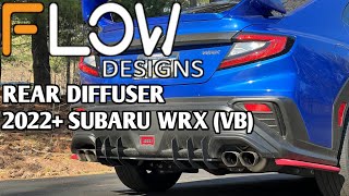 VB WRX Rear Diffuser