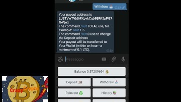 ❌SCAM❌ iCenter BOT Telegram  ✅ LTC Payment proof #6 ✅ Withdraw 💲ℂRAZY ℂRYPTO💲