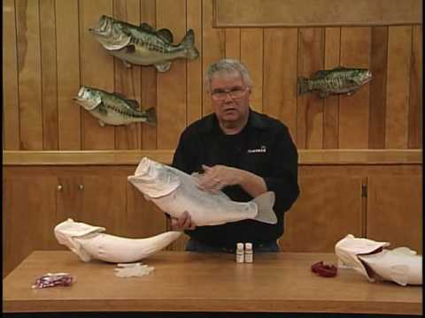 Casting a SM Bass for Fish Replica / Reproduction Taxidermy Part 2
