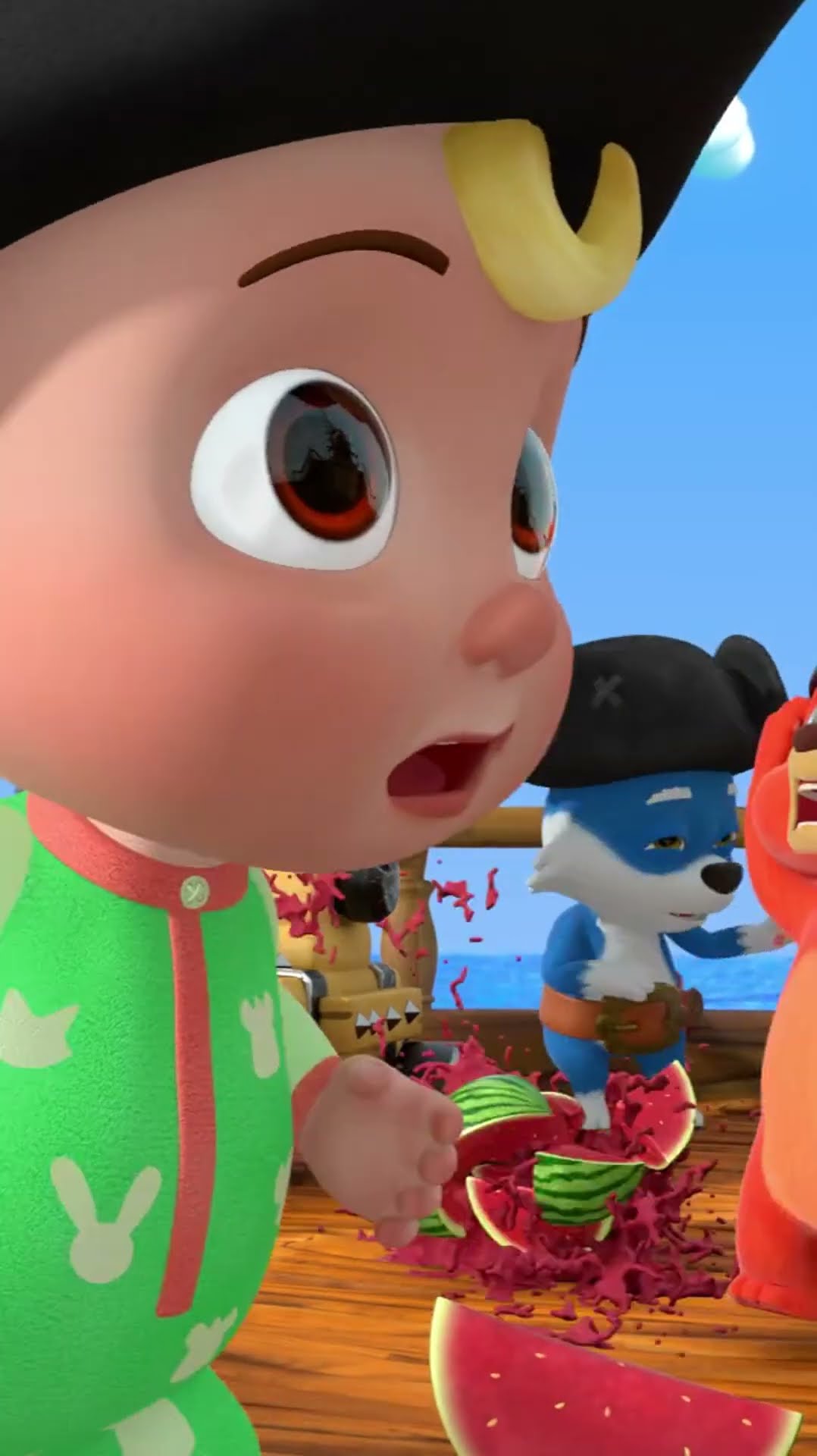 Wally's Watermelon ? #CoComelon #AnimalTime #shorts