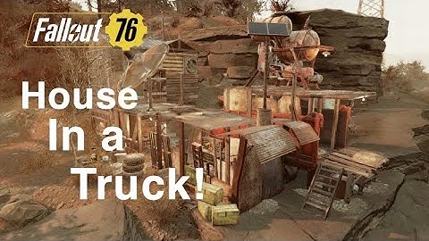 Immersive Junk House Build Around Existing Structure: a Fallout 76: Steel Dawn CAMP Tutorial