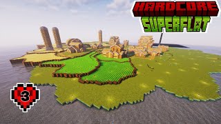 I Terraformed a CUSTOM ISLAND in Hardcore Minecraft | 1.20.1 Superflat Plus (#3)