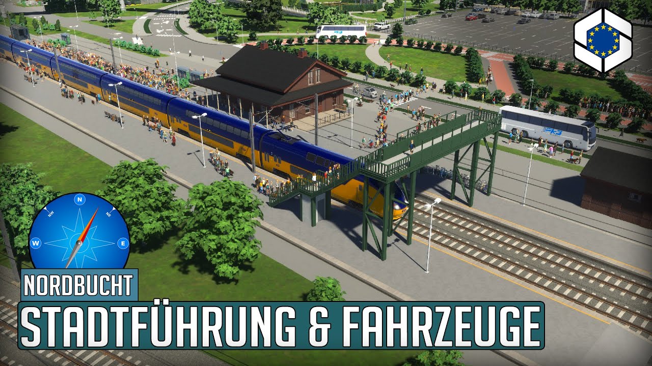 Große Stadtführung und viele neue Fahrzeuge in Cities Skylines 2 | Nordbucht 115
