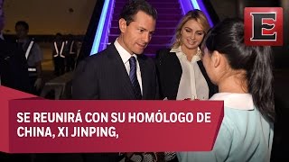 Peña Nieto visita China para la Cumbre del G20
