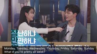 Funny and cute moments 😍 - IU ❤ Yeo Jin Goo [ Hotel Del Luna]