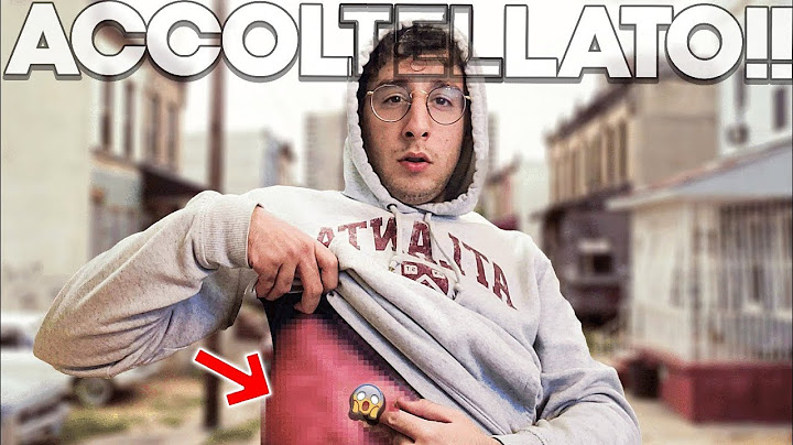 MI Hanno ACCOLTELLATO.. 😪😱 (non è uno scherzo)!!