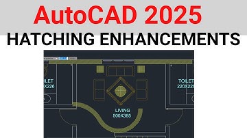 What is new in AutoCAD 2025 | Hatching Enhancements in AutoCAD 2025