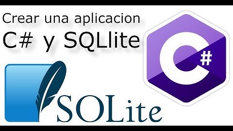 01.-Crear una aplicacion portable con C# y SQLlite tutorial 📦