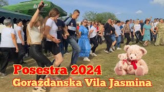 😻 Goraždanska Vila Jasmina kolo vodi💃Posestra kod Goražda💃Irfan Reva i Mido💃YouTube Bosanski teferič