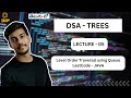 Level Order Traversal Using Queue || Trees || DSA || In Telugu #dsa #codingintelugu #trees #leetcode