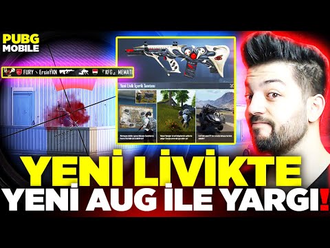 YENİ LİVİKTE YENİ AUG İLE YARGI !! Pubg Mobile