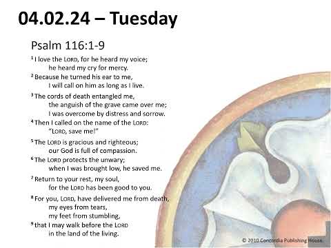 Pastor Z Devotional - Tuesday, April 2, 2024