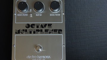 Electro-Harmonix, vintage Octave Multiplexer demo, Msm workshop